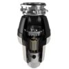 Karran KGD250 Continuous feed 1/2-HP Septic Safe Corded Garbage Disposal with Noise Insulation