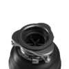 Karran KGD270 Continuous feed 3/4-HP Septic Safe Corded Garbage Disposal with Noise Insulation