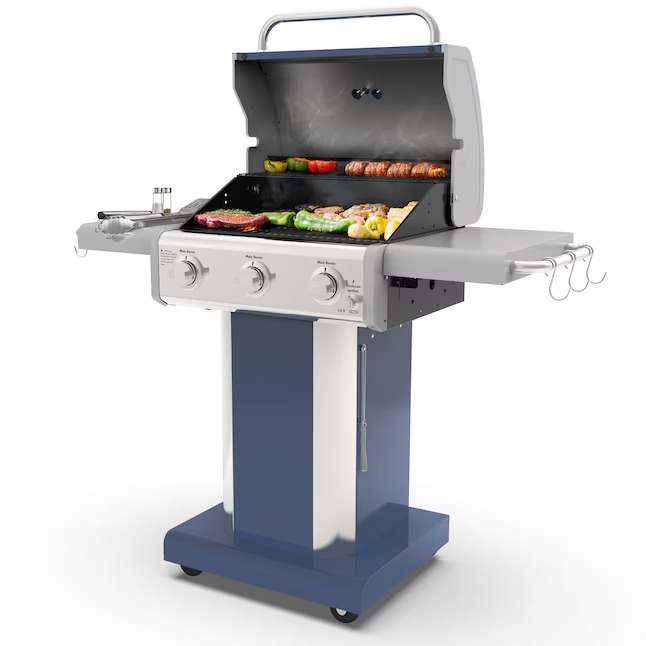 Kenmore Azure 3 -Burner Liquid Propane Gas Grill_11zon Kenmore Azure 3 -Burner Liquid Propane Gas Grill