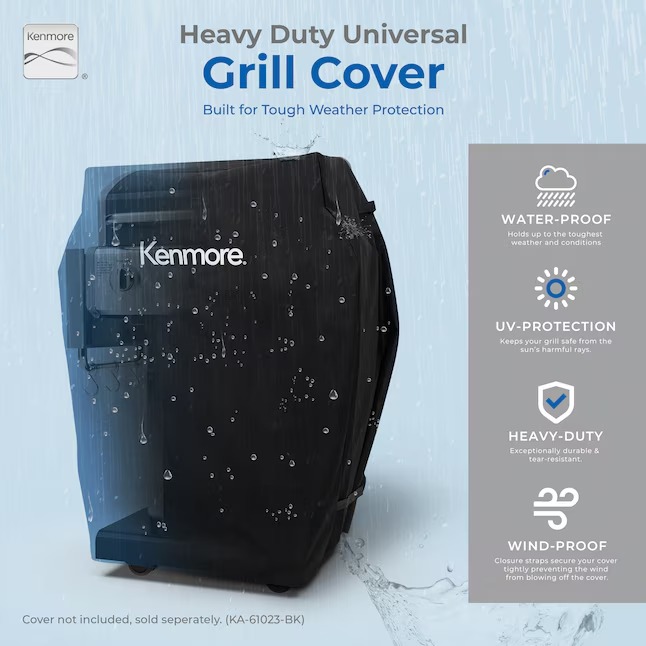 Kenmore Black 3 -Burner Liquid Propane Gas Grill14_11zon Kenmore Black 3 -Burner Liquid Propane Gas Grill