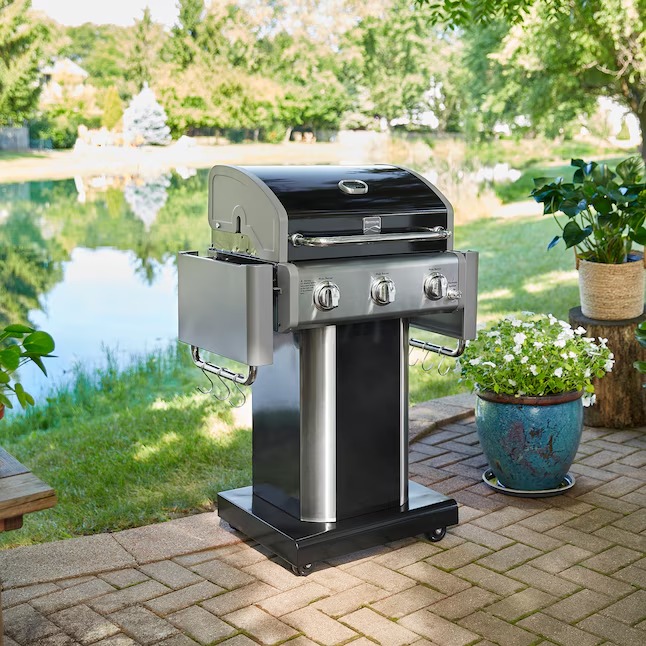 Kenmore Black 3 -Burner Liquid Propane Gas Grill3_11zon Kenmore Black 3 -Burner Liquid Propane Gas Grill