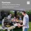 Kenmore Black 3 -Burner Liquid Propane Gas Grill Kenmore Black 3 -Burner Liquid Propane Gas Grill