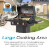 Kenmore Black with Copper Accent 3 -Burner Liquid Propane Gas Grill