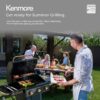Kenmore Black with Copper Accent 3 -Burner Liquid Propane Gas Grill