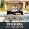 Kenmore Pearl 3 -Burner Liquid Propane Gas Grill
