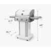 Kenmore Pearl 3 -Burner Liquid Propane Gas Grill