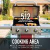 Kenmore Red 3 -Burner Liquid Propane Gas Grill Kenmore Red 3 -Burner Liquid Propane Gas Grill