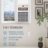 Keystone Medium Room Window Air Conditioner , ( 115-Volt , 10000-BTU )