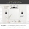 Kichler Hendrik 43-in 5 -Light Antique Bronze Modern/contemporary Vanity light