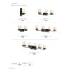 Kichler Hendrik 43-in 5 -Light Antique Bronze Modern/contemporary Vanity light
