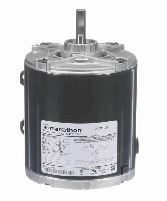 Marathon 4354 48 Frame Open Drip Proof 5KH39QN9538 General Purpose Motor, 1 4 hp, 1800 RPM, 115 VAC, 1 Split Phase, 1 Speed, Sleeve Bearing, Rigid Base Marathon 4354 48 Frame Open Drip Proof 5KH39QN9538 General Purpose Motor, 1/4 hp, 1800 RPM, 115 VAC, 1 Split Phase, 1 Speed, Sleeve Bearing, Rigid Base