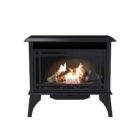 Master Forge 1100-sq ft Dual -Burner Vent-free Freestanding Liquid Propane and Natural Gas Stove