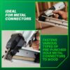 Metabo HPT 2-1/2-in 36 -Degree Pneumatic Metal-connecting Nailer Metabo HPT 2-1/2-in 36 -Degree Pneumatic Metal-connecting Nailer