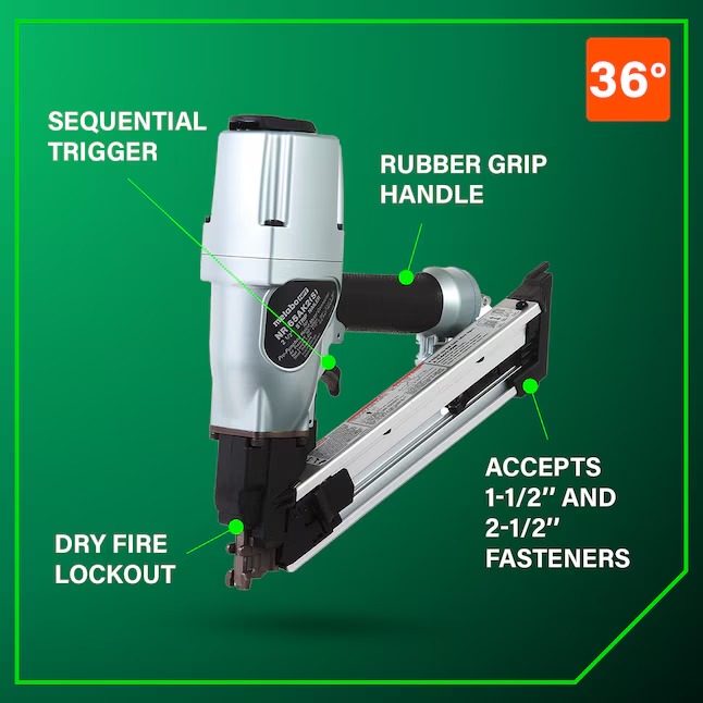 Metabo HPT 2-1 2-in 36 -Degree Pneumatic Metal-connecting Nailer4_11zon Metabo HPT 2-1/2-in 36 -Degree Pneumatic Metal-connecting Nailer