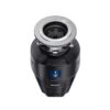 Moen EX100C Luxe Chef Continuous feed 1-HP Septic Safe Corded Garbage Disposal with Noise Insulation