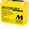 MotoBatt MBTX20U (12V 22.5 Amp) 335 CCA Factory Activated Maintenance Free QuadFlex AGM Battery