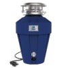Project Source PSD-70 Continuous feed 1 2-HP Septic Safe Corded Garbage Disposal with Noise Insulation