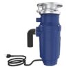 Project Source Continuous feed 3/4-HP Septic Safe Corded Garbage Disposal with Noise Insulation