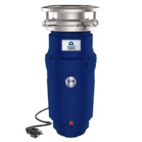 Project Source Continuous feed 3/4-HP Septic Safe Corded Garbage Disposal with Noise Insulation