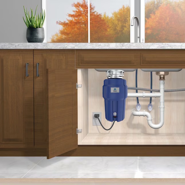 Project Source PSD-125 Continuous feed 1-1 4-HP Septic Safe Corded Garbage Disposal with Noise Insulation3_11zon Project Source PSD-125 Continuous feed 1-1/4-HP Septic Safe Corded Garbage Disposal with Noise Insulation