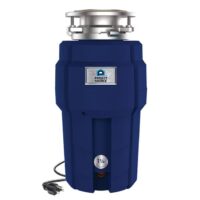 Project Source PSD-125 Continuous feed 1-1/4-HP Septic Safe Corded Garbage Disposal with Noise Insulation
