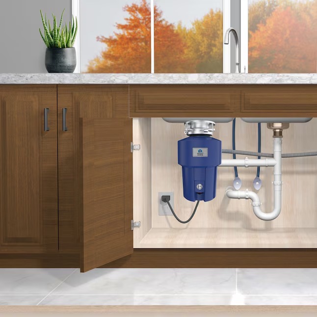 Project Source PSD-90 Continuous feed 3 4-HP Septic Safe Corded Garbage Disposal with Noise Insulation4_11zon Project Source PSD-90 Continuous feed 3/4-HP Septic Safe Corded Garbage Disposal with Noise Insulation