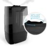 Pure Enrichment HumeXL Pro Warm and Cool Mist 1.3-Gallon Tower Cool mist/Warm mist Humidifier (For Rooms Up To 430-sq ft ) Black