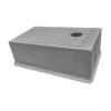 Ruvati Veniso Undermount 33-in x 19-in Stainless steel Single bowl 16 -Gauge Kitchen Sink