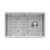 Ruvati Veniso Undermount 33-in x 19-in Stainless steel Single bowl 16 -Gauge Kitchen Sink