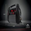 Schumacher Electric DSR ProSeries Car Battery Jump Starter - 2200 Peak Amp 12V Car Starter, Jump Box & Portable Power Station - Digital Display, Heavy-Duty Clamps - DSR165