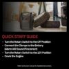 Schumacher Electric DSR ProSeries Car Battery Jump Starter - 2200 Peak Amp 12V Car Starter, Jump Box & Portable Power Station - Digital Display, Heavy-Duty Clamps - DSR165