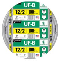 Southwire 100-ft 12 / 2 Solid UF-B Wire W/G ( By-the-roll )