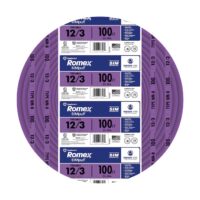 Southwire 100-ft 12 / 3 / Romex SIMpull Solid Indoor CU NM-B W/G Individual pack ( By-the-roll )
