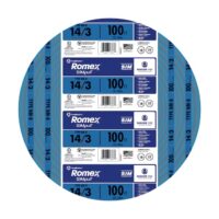 Southwire 100-ft 14 / 3 / Romex SIMpull Solid Indoor CU NM-B W/G Individual pack ( By-the-roll )