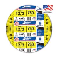 Southwire 250-ft 12 / 2 / Romex SIMpull Indoor CU NM-B Wire (By-the-Roll)Southwire 250-ft 12 / 2 / Romex SIMpull Indoor CU NM-B Wire (By-the-Roll)