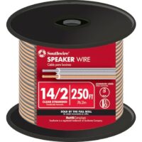 Southwire 250-ft 14 / 2 Stranded Standard Speaker Wire ( By-the-roll )