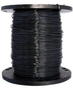 Southwire 2500-ft 14 -AWG Black Stranded Copper THHN wire ( By-the-roll )