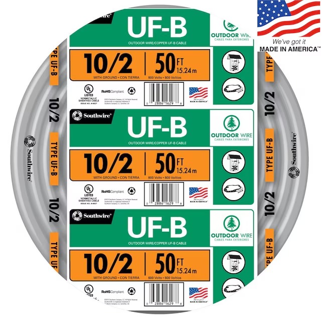 Southwire 50-ft 10 2 W G ( By-the-roll )_11zon Southwire 50-ft 10 / 2 W/G ( By-the-roll )