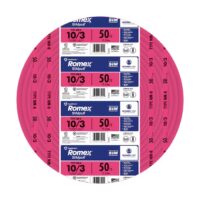 Southwire 50-ft 10 3 Romex SIMpull Solid Indoor CU NM-B W G Individual pack ( By-the-roll )