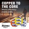 Southwire 50-ft 12 / 3 / Romex SIMpull Solid Indoor CU NM-B W/G Individual pack ( By-the-roll )
