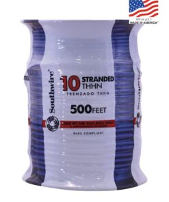 Southwire 500-ft 10 -AWG Blue Stranded Copper THHN wire ( By-the-roll )