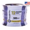Southwire 500-ft 12 -AWG Blue Stranded Copper THHN wire ( By-the-roll )