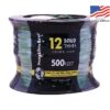 Southwire 500-ft 12 -AWG Green Solid Copper THHN wire ( By-the-roll )