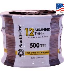 Southwire 500-ft 12 -AWG Red Stranded Copper THHN wire ( By-the-roll )
