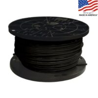 Southwire SIMpull 500-ft 8 -AWG Black Stranded Copper THHN wire ( By-the-roll )