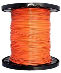 Southwire SIMpull 500-ft 8 -AWG Orange Stranded Copper THHN wire ( By-the-roll )