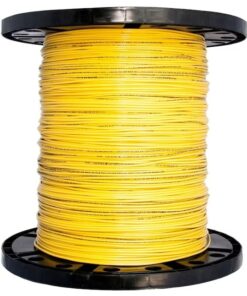 Southwire SIMpull 500-ft 8 -AWG Yellow Stranded Copper THHN wire ( By-the-roll )
