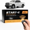 Start-X Complete Remote Starter kit for Toyota Tundra (2010-2017) | Key Blade Start Engine | G-Key | Zero Wire Splicing | Plug N Play | 2010 2011 2012 2013 2014 2015 2016 2017