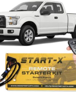 Start-X Remote Starter Kit for Ford F-150 15-20, F-250/F-350 17-21, Ranger 19-23, Transit Connect 19-22, Transit 20-23, Bronco Sport 21-23, Edge 15-20, Escape 20-22, Expedition 18-21, Explorer 16-23