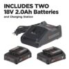 Titan 2441251 ControlMax 1650 18V Backpack Cordless Battery Stationary Airless Paint Sprayer